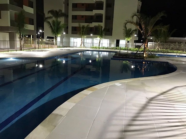 Lindo Apto Martim c/ Piscina WIFI Martim de Sá Caraguatatuba