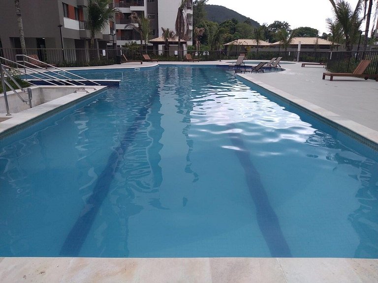 Lindo Apto Martim c/ Piscina WIFI Martim de Sá Caraguatatuba