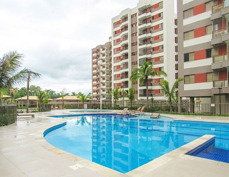 Lindo Apto Martim c/ Piscina WIFI Martim de Sá Caraguatatuba