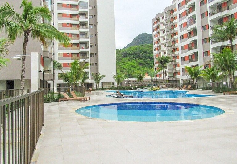 Lindo Apto Martim c/ Piscina WIFI Martim de Sá Caraguatatuba