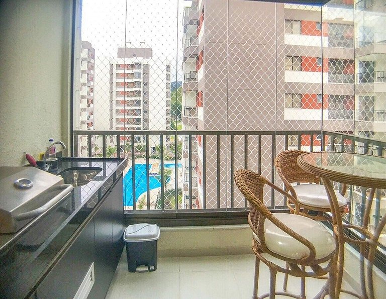 Lindo Apto Martim c/ Piscina WIFI Martim de Sá Caraguatatuba