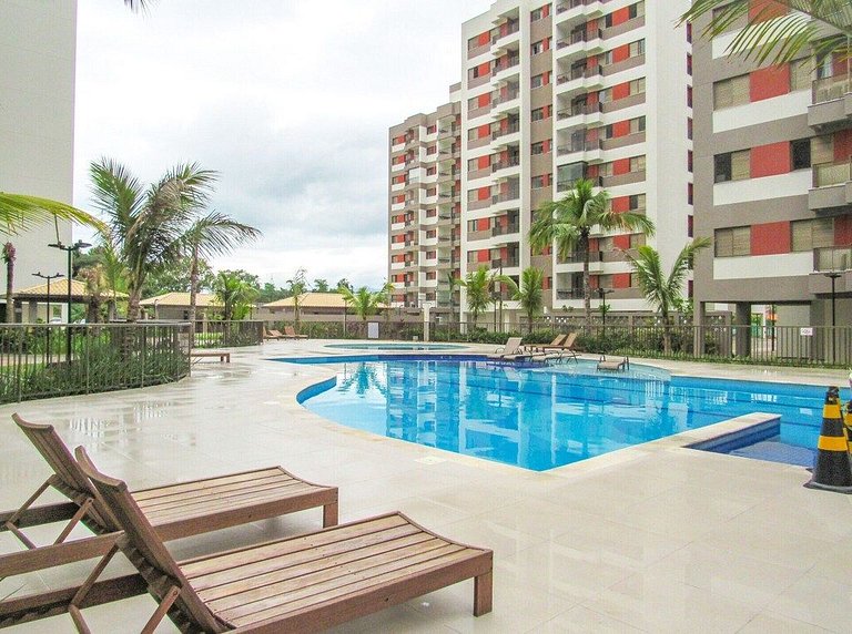 Lindo Apto Martim c/ Piscina WIFI Martim de Sá Caraguatatuba
