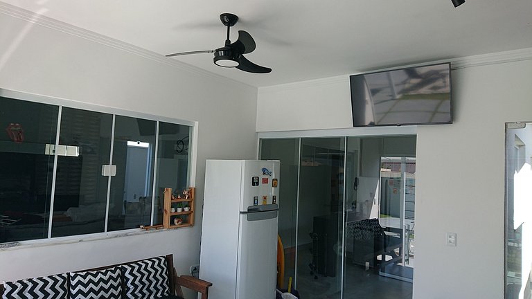 Casa Piscina Churrasqueira Wifi Ar condicionado Caragua