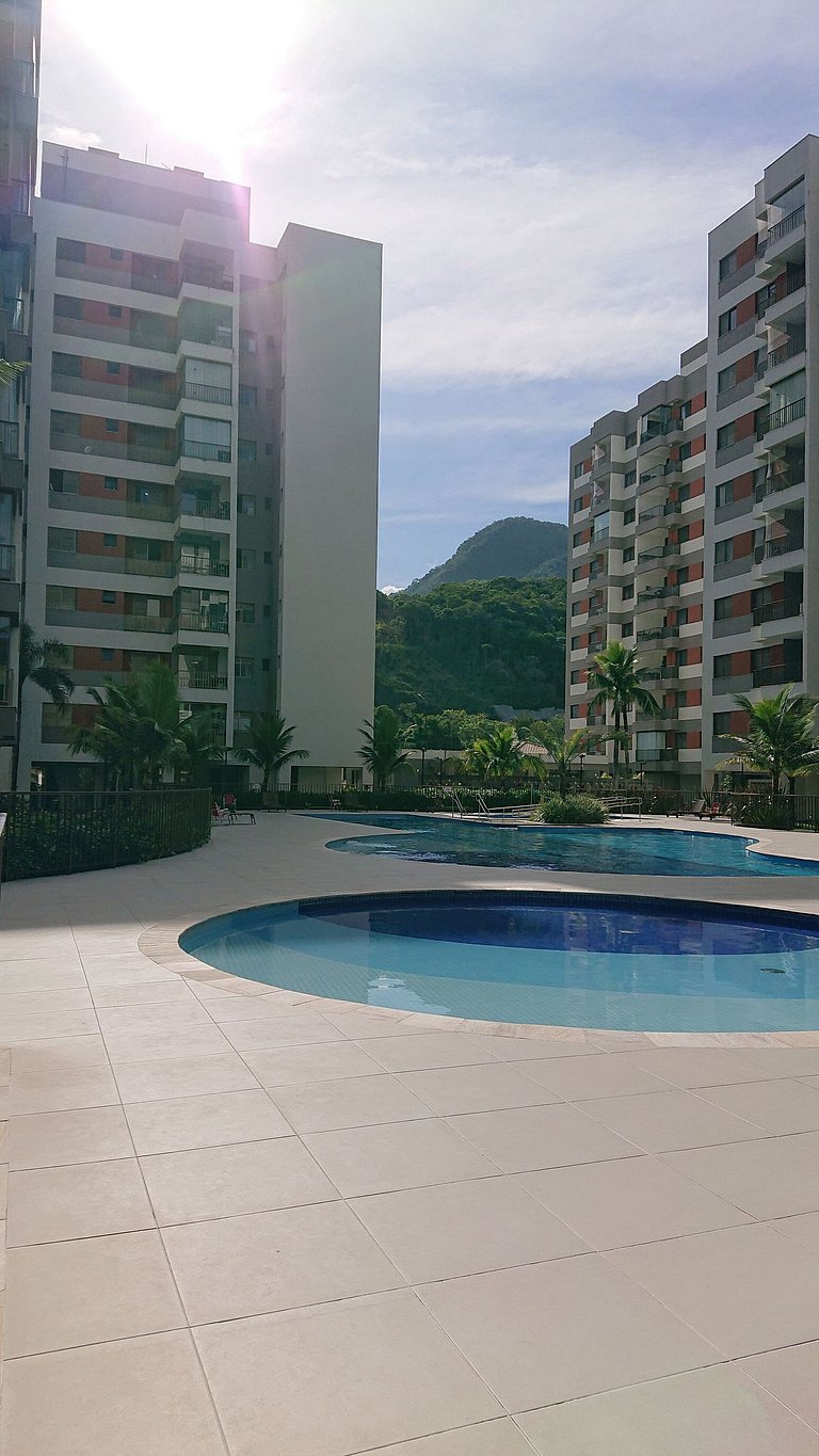 Lindo Apto Martim c/ Piscina WIFI Martim de Sá Caraguatatuba