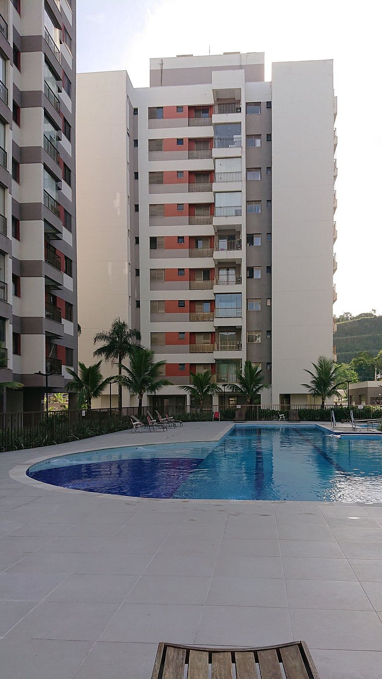 Lindo Apto Martim c/ Piscina WIFI Martim de Sá Caraguatatuba
