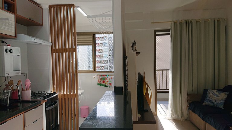 Lindo Apto Martim c/ Piscina WIFI Martim de Sá Caraguatatuba